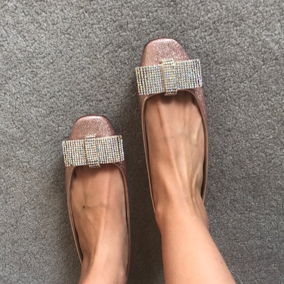 Kate spade rose gold flats - Picture 2 of 5